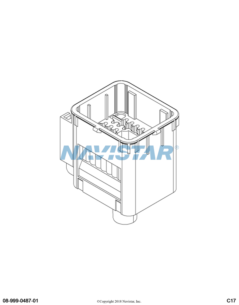 3595620C1 CONNECTR,CONNECTOR BODY  42-WA