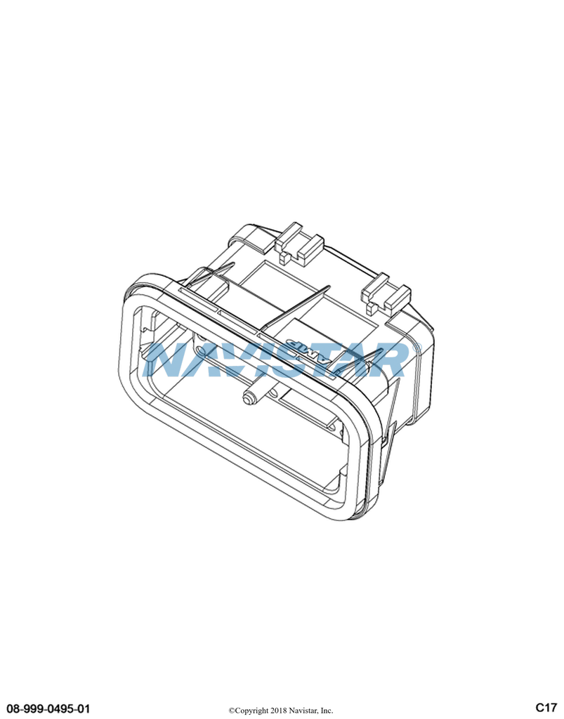 3595622C1 CONNECTR,CONNECTOR BODY 76-WAY