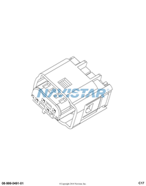 3600324C1 CONNECTR,CONNECTOR BODY 4 WAY