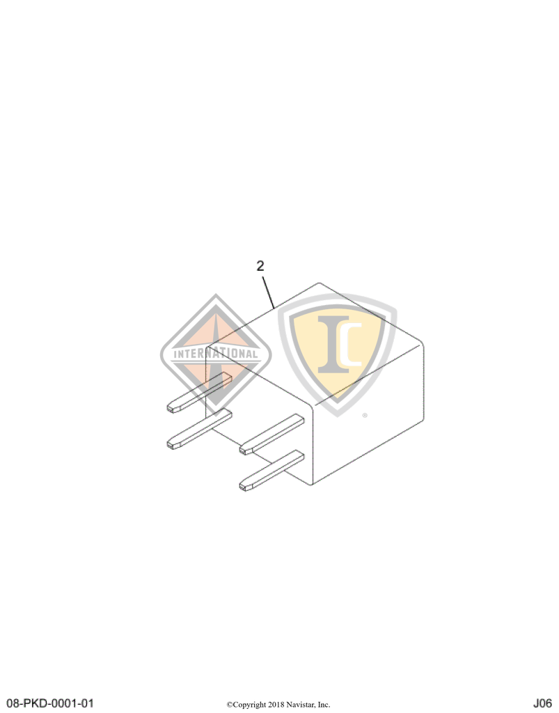 3600329C1 RELAY GEN CONTROL  4 PIN MICRO