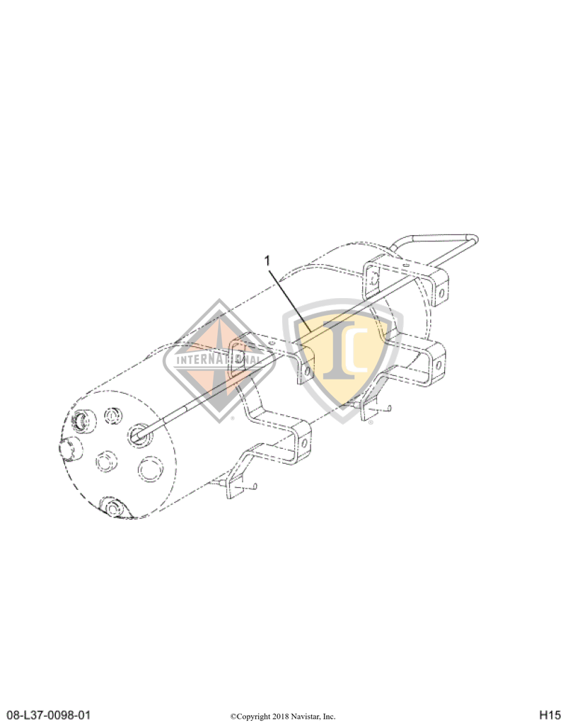 3603580C1 TUBE  FORMED - 3/8 ORANGE