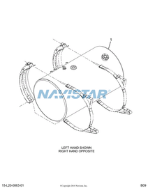 3609599C94 TANK FUEL  26 INCH ROUND 100 G