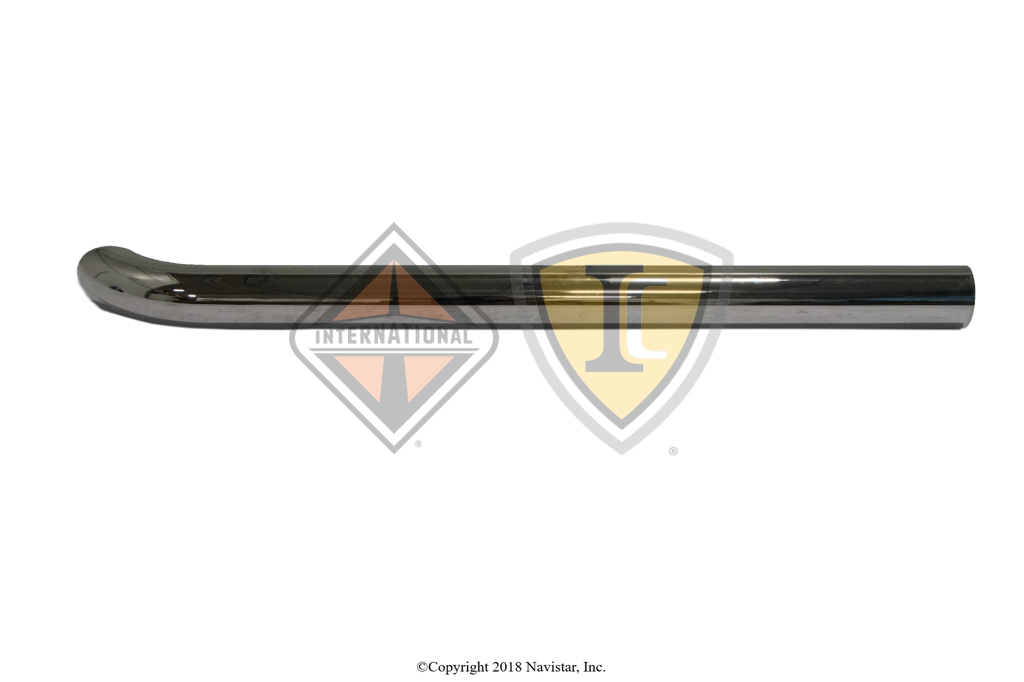 3613511C3 PIPE TAIL     TURNBACK CHROME