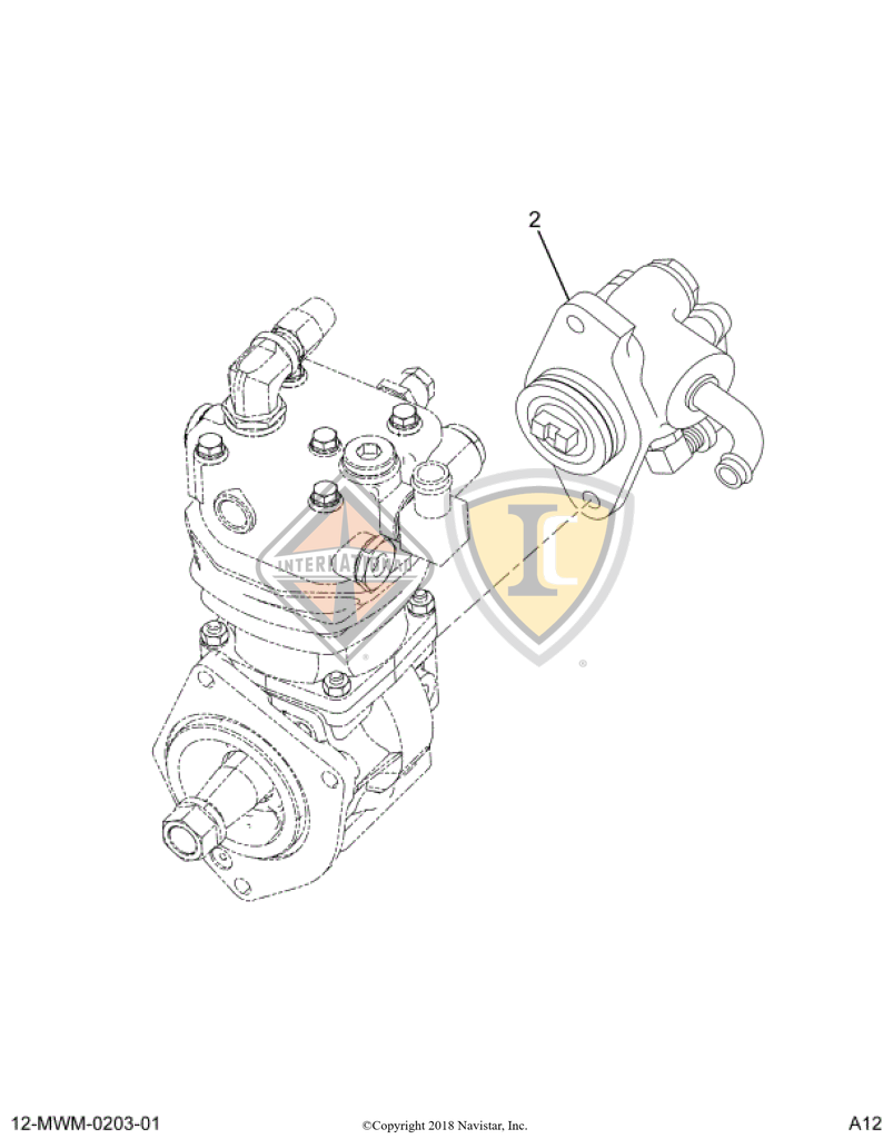 3620401C91 PUMP POWER STRG TANDEM POWER