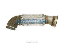 3670850C2 PIPE EXHAUST  TURBO ASSY  W/BE