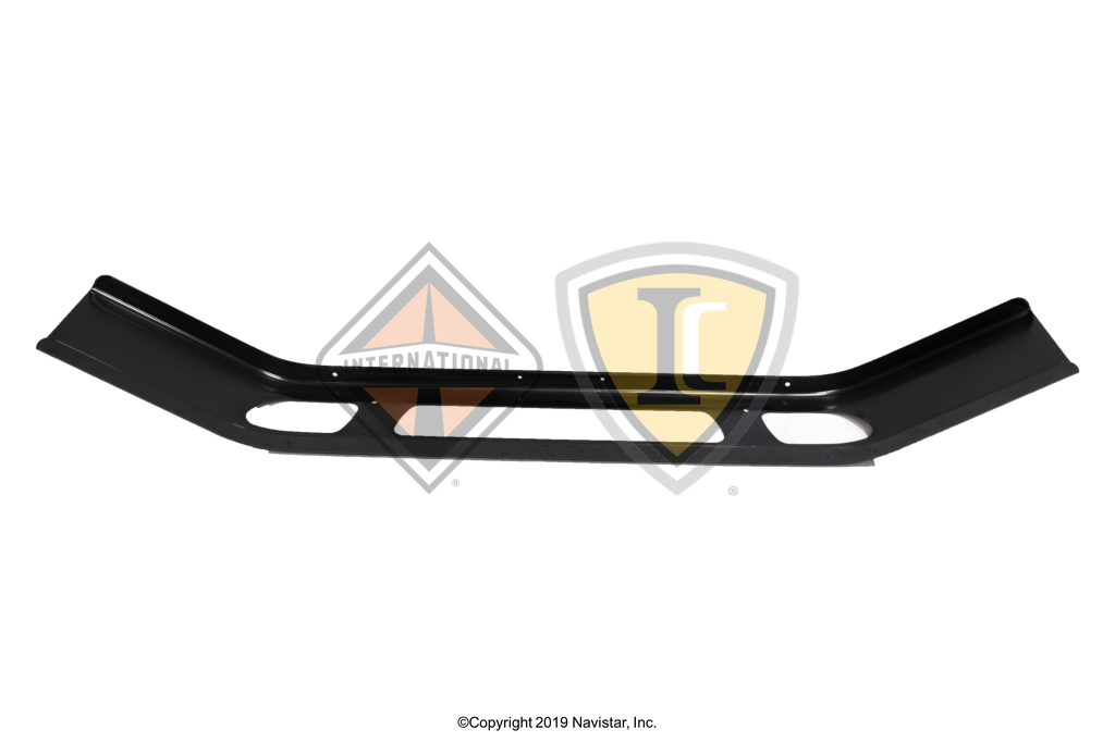 3704780C1 BUMPER FRT 15 DEGREE SWEPT BLK