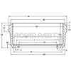 3721AX DrumBrake 15X4 125 Bolt Hole Paccar