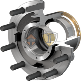 3748331C91 HUB,FRT WHEEL , F16 IRON 10-28