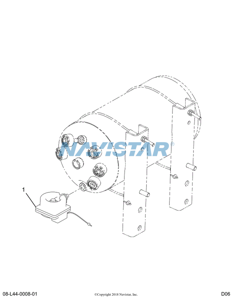 3803567C91 VALVE AUTO TNK DRN DV-2 W/HTR