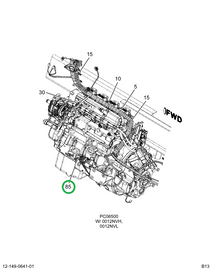 3810329C1 SENSOR LOW COOLANT