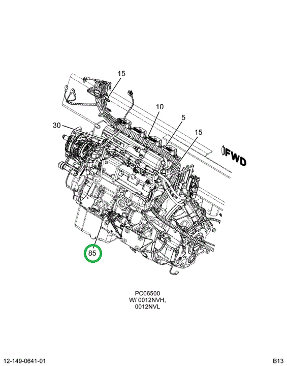 3810329C1 SENSOR LOW COOLANT