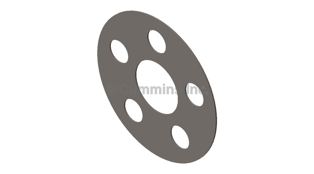 3882675 PLATE,CLAMPING