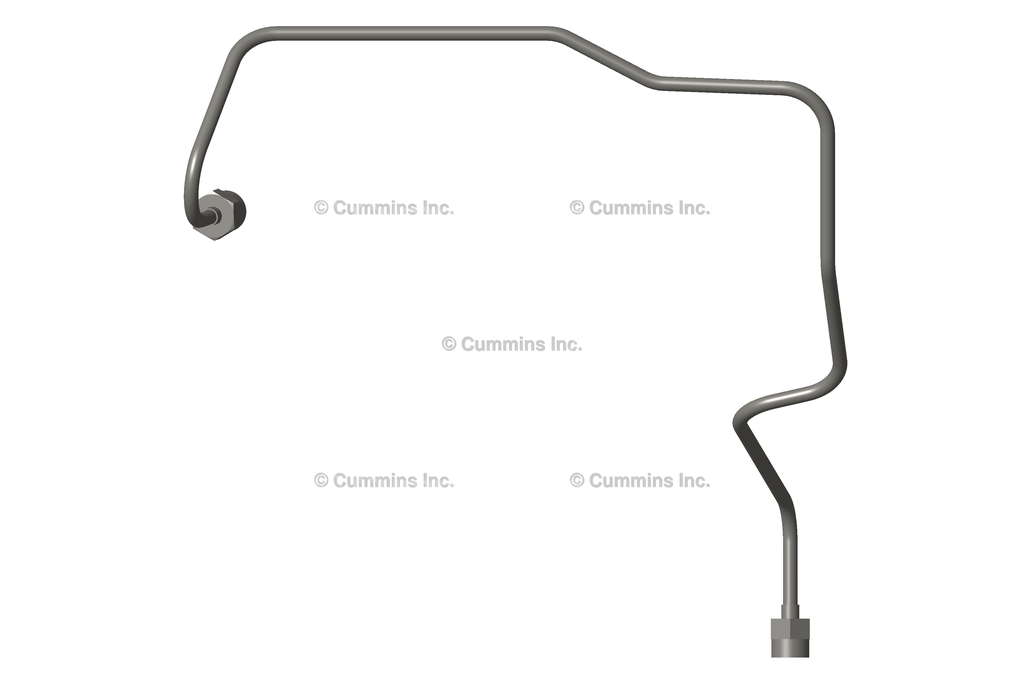 3964734 TUBE,INJECTOR FUEL SUPPLY