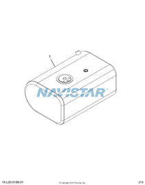 4021716C92 TANK,FUEL , RSM 70G 19IN D-STY