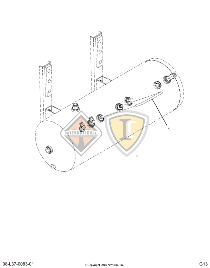 4024850C1 TUBE , FORMED,3/8,ORANGE