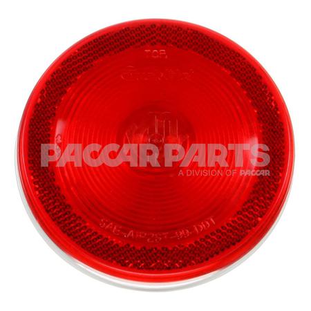 40248R LENS-SUPER 40 4" ST/T RED