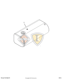 4106877C91 TANK, FUEL, LSM 100G 19 INCH D