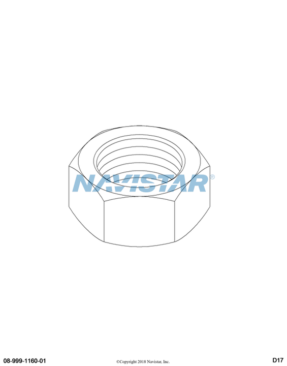 433972C1 NUT SPCL HX 3/8-16 ZINC PLTD