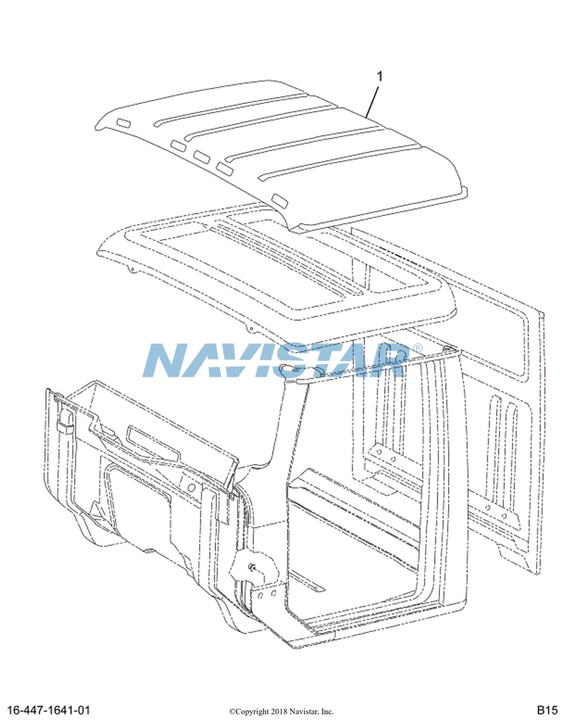 443974C1 PANEL ROOF