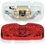 46792GR0 Light Marker Red 2 Bulb Sq Crnr Durmold