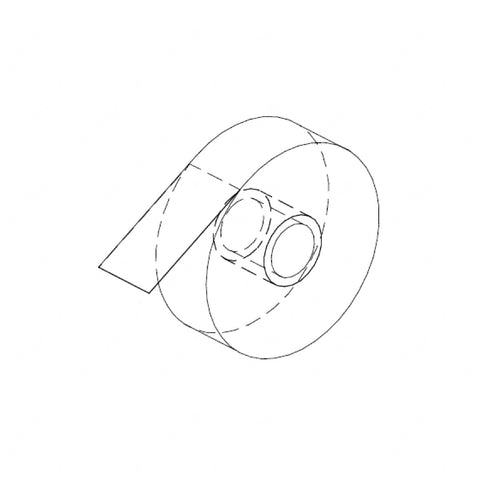 48-02216-200 TAPE-POLYESTER,2 ,ALUM
