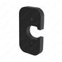 48-25486-000 EXTR-INSULATOR,RUBBER