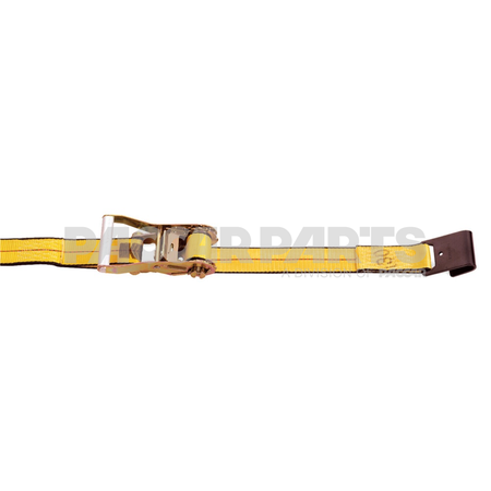 512720PCR StrapRatchet 2X27 2 Flat Hook Gold