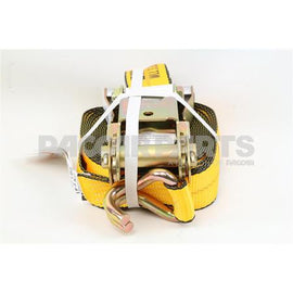 513084PCR STRAP-RATCHET, 2X30, 2" WIRE HOOK, GOLD