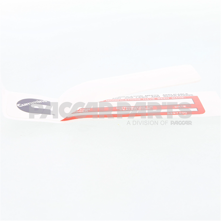 5297400CUM LabelAuthorized Change