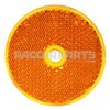 52A ReflectorRound Amber 2 Ctr Mnt