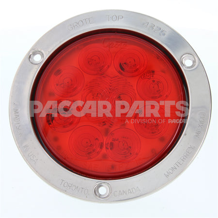 53302GR0 LIGHT STT LED RED SS FLANGE SNOVA