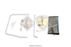 557133C91 MIRROR ASSY RH (BRIGHT)