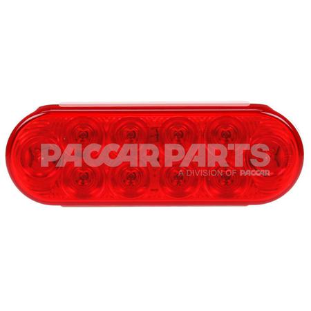 6058TLT LAMP-6" OVAL RED 10-DIODE LED STT