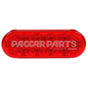 6058TLT LAMP-6" OVAL RED 10-DIODE LED STT