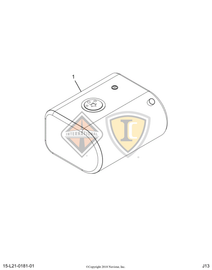 6115812C91 TANK,FUEL , LSM 40G 16IN D-STY