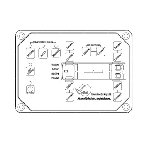 66-00436-004 LID-POWER DISTRIBUTION MODULE,X