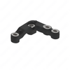 66-20398-001 L-CAST, HV BAT, SLOT, LH AFT
