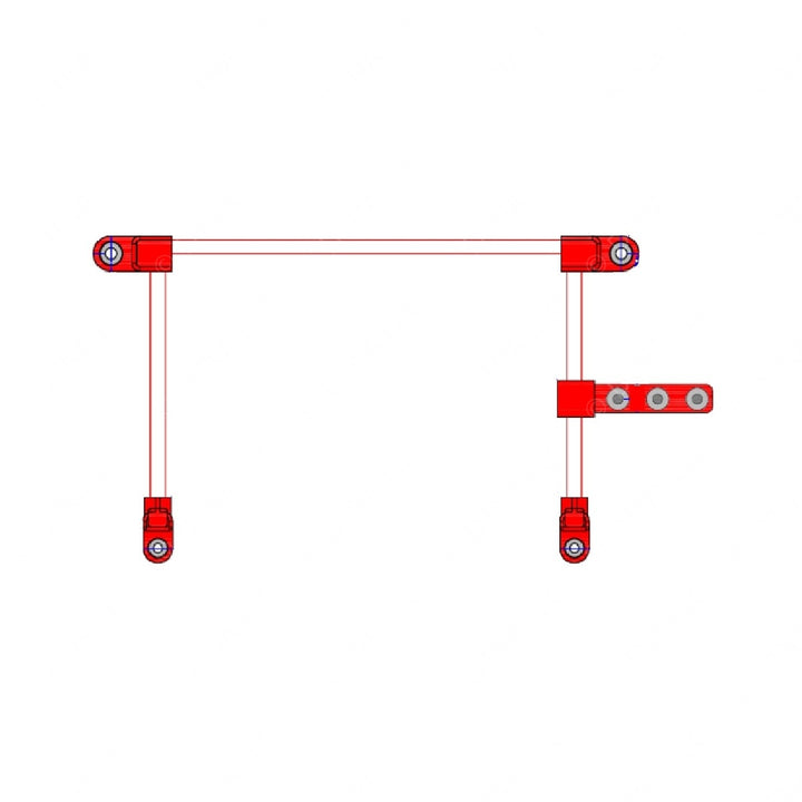 66-20801-001 JMPR-IN RAIL,3BATT,POS MOLDED