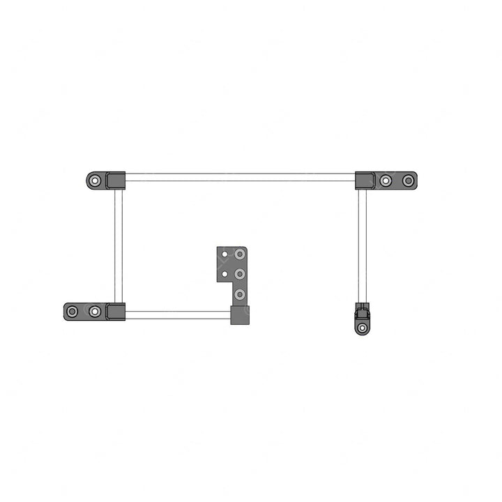 66-20940-000 JMPR-IN RAIL,4BATT,NEG MOLDED