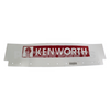 6X24WKW MUDFLAP-WHITE 6X24 KW BAR IN RED