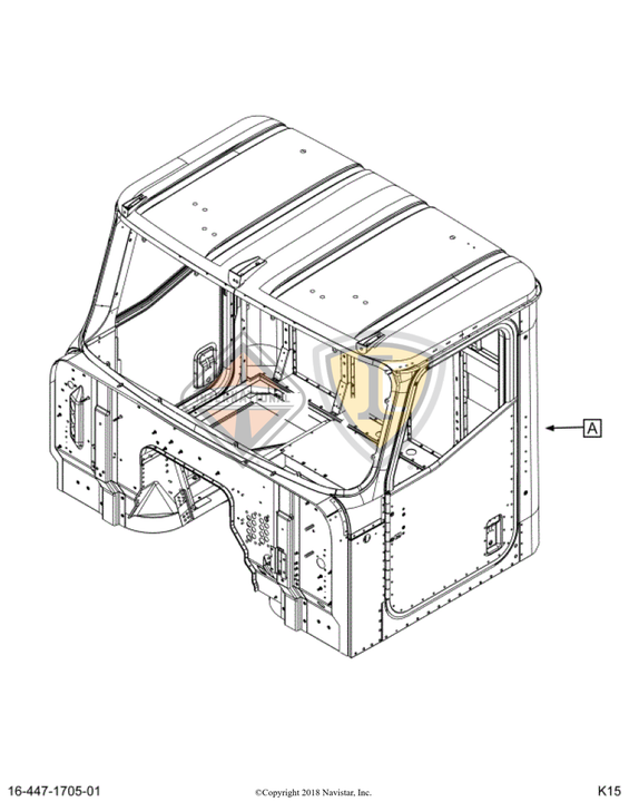 85303R1 NUT RIV