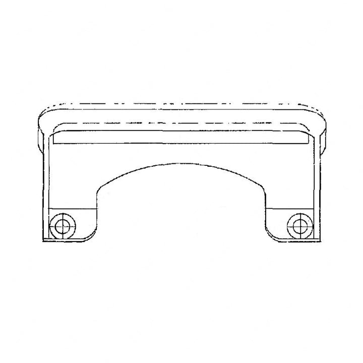 86HU E22404 BA HANDLE-DOOR,OUTSIDE ZINC