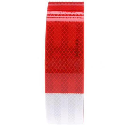 98101TLT TAPE-CONSPICUITY RED/WHT 2"X150' ROLL