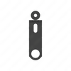 A01-20695-002 BRACKET-PIPE FTG,1/4 NPT