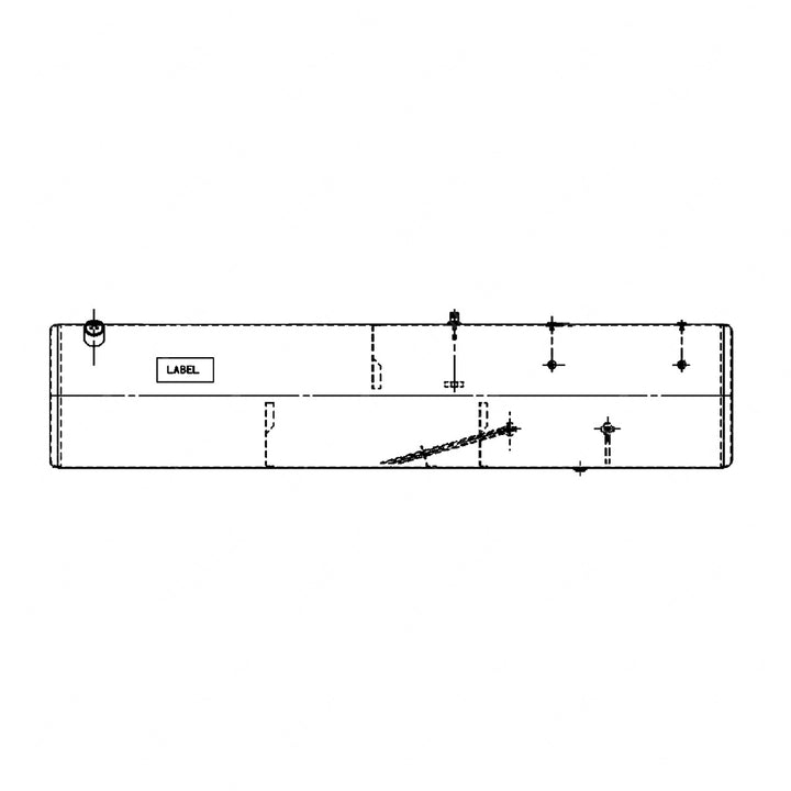 A03-22517-000 TANK-FUEL,RECT,100GL,STL,PAINT,RH-NO EFG