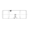 A03-28855-161 TANK-FUEL,25IN,110GL,ALUM,RH-NO EFG HOLE