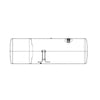 A03-35695-564 TANK-FUEL,25 IN,150 GAL,ALUM,POLISHED,LH