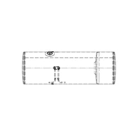 A03-38260-181 TANK-FUEL,23IN,100G,AL,PLN,RH-NO EFG HOL