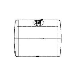 A03-38833-142 TANK-FUEL,25IN,60G,AL,POL,LH