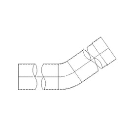 A04-15562-043 PIPE-EXHAUST,5" ID-OD,35DEG